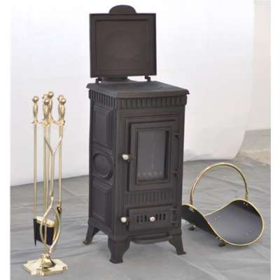 Heavy household wood stove with CE certification