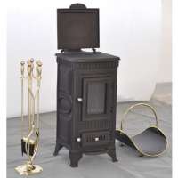 Heavy household wood stove with CE certification